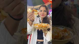 Rs 200 Street Food Challenge In navratri Mela 😱  Eating only Street Food At Navratri Mela shorts [upl. by Iphagenia800]