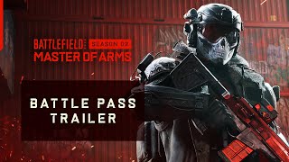 Battlefield 2042  Season 2 Master of Arms Battle Pass Trailer [upl. by Kennedy]