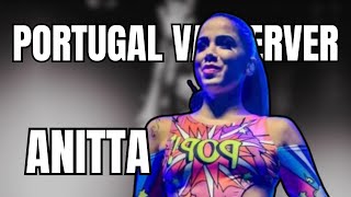 Show Imperdível e Possível quotEnsaios da Anittaquot em Portugal  Fofocanitta [upl. by Anaahs]