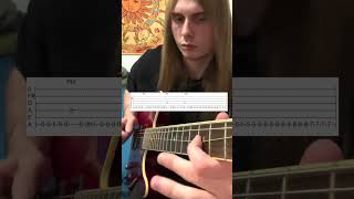 Slipknot  Psychosocial Guitar Cover With Tabs [upl. by Nosreme]