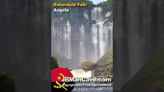 KALANDULA FALLS in ANGOLA JBManCavecom Shorts [upl. by Neelloc405]