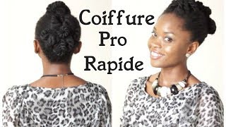 ☆ Coiffure Protectrice Rapide  Cheveux Crépus ☆ [upl. by Leirza]