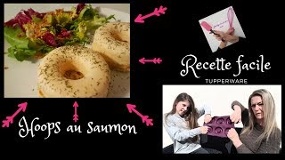 HOOPS SAUMON recette facile donutsbeignet tupperware [upl. by Rehpotsrhc]