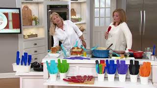 Mad Hungry 7Piece MultiUse Silicone Spurtle Set on QVC [upl. by Staci]