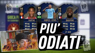 I 10 GIOCATORI PIU ODIATI DI FIFA 18 [upl. by Ardnekat]