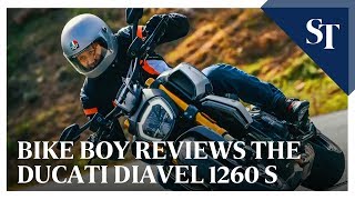 Bike Review Ducati Diavel 1260 S  Biker Boy  The Straits Times [upl. by Yancey]