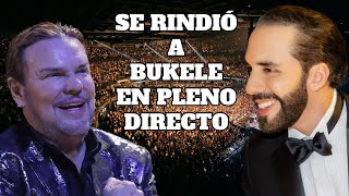 Maravilloso gesto en DIRECTO del Grupo Maná con El Salvador de Bukele en pleno Directo [upl. by Romeu12]