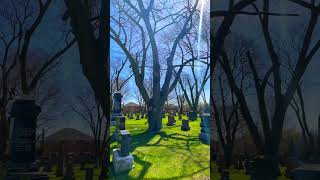 stouffville lifeincanada cemetery spring canada 4k relaxing ontario [upl. by Houlberg]