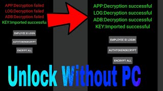 Unlock Engineering Mode Without PC  auth token decrypt without pc [upl. by Nedah868]