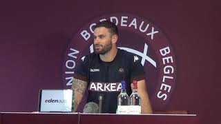 Le point presse avant Biarritz  UBB [upl. by Biondo]