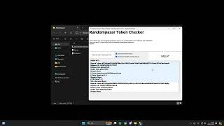 TOKEN CHECKER PROXYLESS  PREWİEV [upl. by Leroi962]