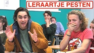 LERAAR WORDT KLAS UITGEPEST [upl. by Gayner]