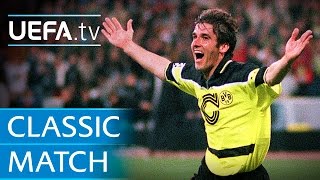 Riedle and Hitzfeld on Dortmund v Juventus 1997 [upl. by Cilurzo301]