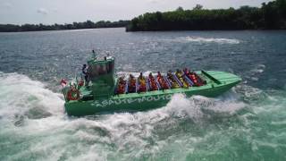 SauteMoutons Jet Boating Montréal  Drone Footage Part 1 [upl. by Sidman]