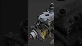 Toyota 1KZTE Diesel Injector Pump 3D Scan  Photogrammetry [upl. by Tsenrae]