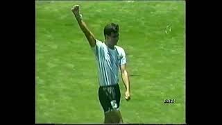 FINALE Mondiali Calcio Messico 1986 diretta RAI ITALIA Mexico 1986 Live Italian tv Broad PART 4 [upl. by Sheldon]