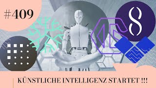 AGIX FETCH GLQ VIAOT KAT  KÜNSTLICHE INTELLIGENZ STARTET [upl. by Lateehs467]