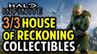 House of Reckoning Collectibles All Audio Logs Location  Halo Infinite [upl. by Enneles323]