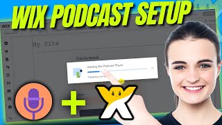 How to add podcast to wix website 2024 UPDATED [upl. by Olenka]