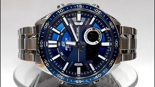 Casio Edifice EFVC100D2AV watch video 2018 [upl. by Nagaek]