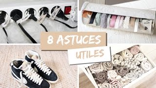 ♡ 8 astuces utiles [upl. by Neenej]