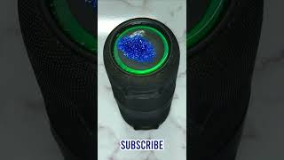 🔊 Extreme bass test with WaterGlitter on speaker  shorts jbl asmr bass [upl. by Ahseyt]