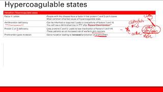 Anticoagulation and hypercoagulable states Hematology  Step 1 Simplified [upl. by Egor]