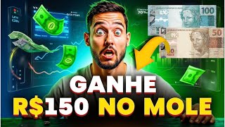 URGENTE GANHE 150 REAIS NO Cadastro MOLE FACIL FACIL  Ganhar dinheiro Online [upl. by Jacqui]