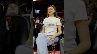 Madison Bailey Courtside at USC game😍 [upl. by Deys]