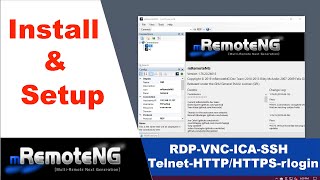 mRemoteNG Install and Basic Setup [upl. by Arden]