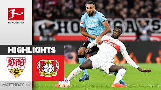 VfB Stuttgart  Bayer 04 Leverkusen 11  Highlights  Matchday 14 – Bundesliga 202324 [upl. by Eartha828]