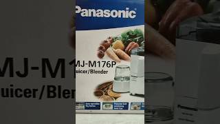 Unboxing Panasonic MJM176PJUICERBLENDER cookingwithammuammuUnboxing juicertamilcwashorts [upl. by Aleicarg]