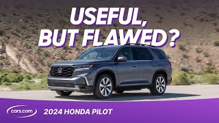 2024 Honda Pilot Review FamilyFriendly But a Techy Letdown [upl. by Neerual]