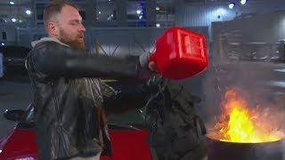 RAW  Dean Ambrose Burns His SHIELD Vest Full Segment Nov 12 2018 [upl. by Lynd]