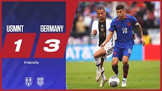 USA lose to Germany despite Pulisic wondergoal  USMNT 13 Germany  Official Highlights [upl. by Broddie]