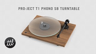 ProJect T1 Phono SB Turntable Review  Setup Guide by TurntableLabcom [upl. by Burtis]