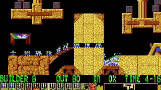 Lemmings  Fun Level 12 [upl. by Nagrom]