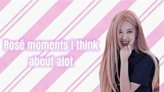 Rosé moments I think about alot [upl. by Hbahsur]