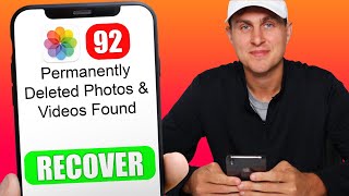 How to Recover Permanently Deleted Photos amp Videos on iOS iPhone iPad NO COMPUTER [upl. by Kieryt]