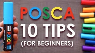 10 Posca Pen Tips for Beginners [upl. by Pippy]