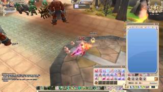 Grand Fantasia Loderndes Kaslow Dungeon lv 86 HQ  solo run [upl. by Anaehs]