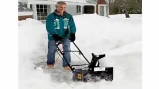 Electric Snow Blowers Reviews Snow Joe SJ621 Electric Snow Blower [upl. by Urban]