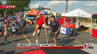 Christy Henderson pole vaulting [upl. by Anaihr]