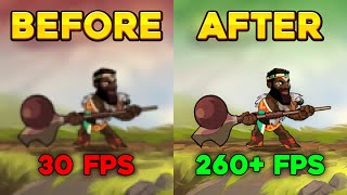 Brawlhalla NEW Optimal Launch Options FIX FPS amp LAG [upl. by Joost]