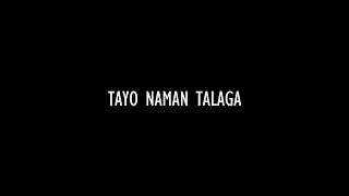 Mayonnaise  Tayo Na Lang Dalawa Lyrics [upl. by Coppins]