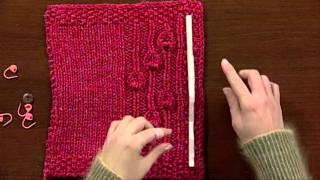 How to Place Knitted Buttonholes [upl. by Annoj]