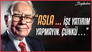 Efsanevi Yatırımcı Warren Buffetttan Yatırıma ve Hayata Dair Alıntılar [upl. by Wappes]