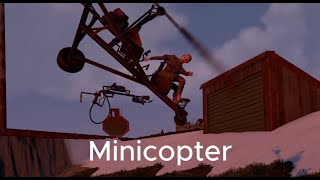 Minicopter Cinematic  Rust [upl. by Ramberg872]