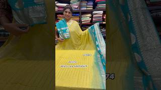 Trendy Georgette saree  Price Rs1050  What’s app 6369545679  shopruffletrendscom [upl. by Hagerman]