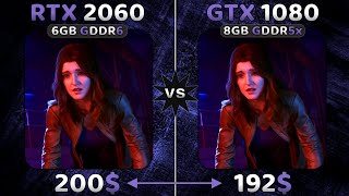 RTX 2060 vs GTX 1080 in 2023  11 Games Tested🔥 [upl. by Daria]